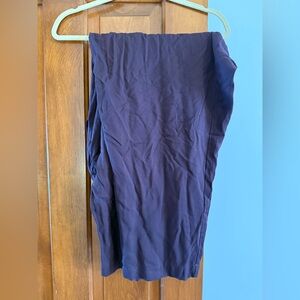 Old Navy - Dark purple ankle pants. Elastic waist in back. Worn once.